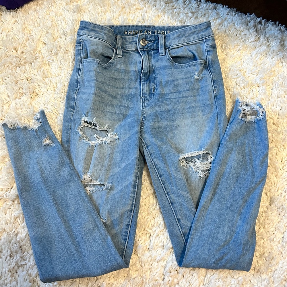American Eagle Light Blue Jeans